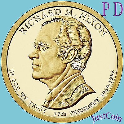 2016 P&d Set Richard Nixon #37 Presidential Dollars From Mint Rolls Uncirculated